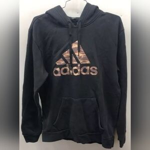 Adidas Sportswear Men's Graphic Black Sweatshirt Size M MSRP $65